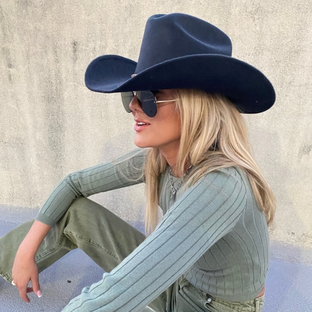 Western rodeo cowboy hat